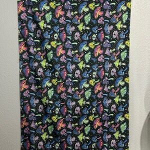 Colorful Mushroom Patterned Fabric